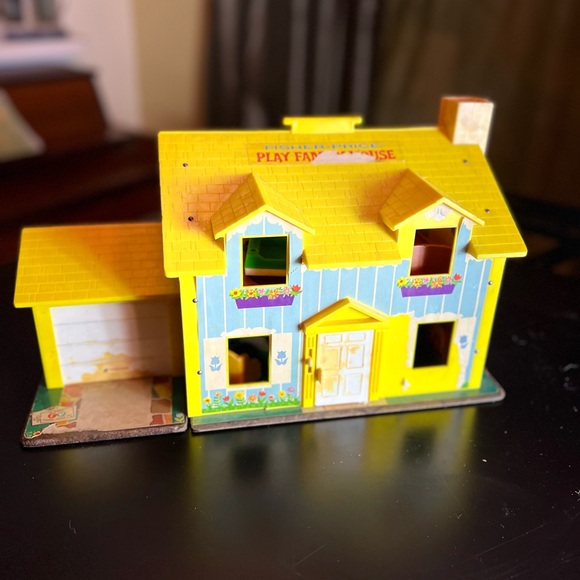 FISHER PRICE💥1969 VINTAGE~SOLD OUT💥PLAY FAMILY HOUSE#952 - Picture 6 of 12